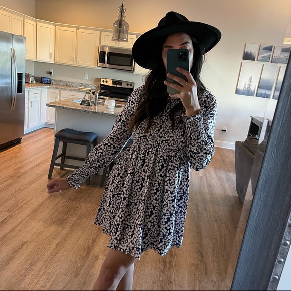 Cherry Blossom Empire Babydoll Dress - Picture 8 of 12